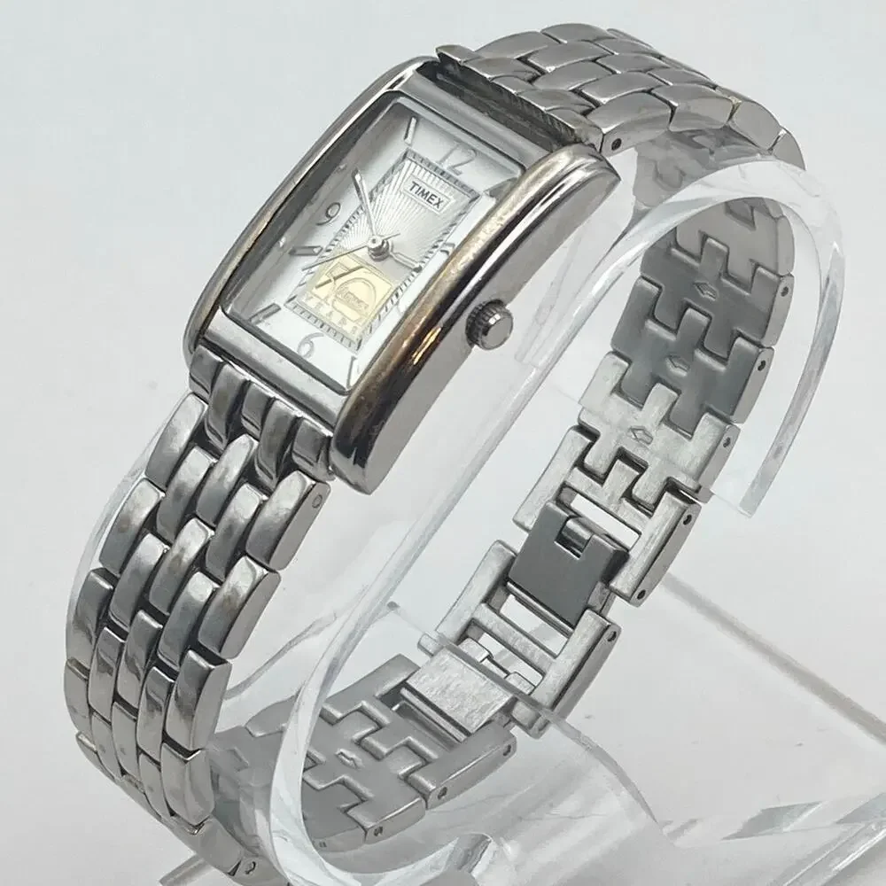 Timex Amway 50 Years Anniversary Watch 21mm - New Battery - Wrist 7